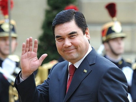 Tổng thống đương nhiệm Gurbanguly Berdymukhamedov.